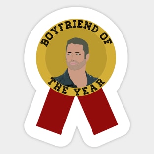 Boyfriend Of the Year Sticker